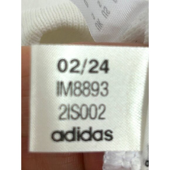 Adidas Men’s Polo Shirt Tennis Golf S White Training Essentials Short Sleeve - Picture 6 of 16